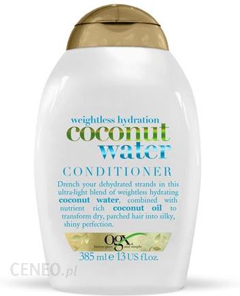 organix szampon do włosów z wodą kokosową wizaz