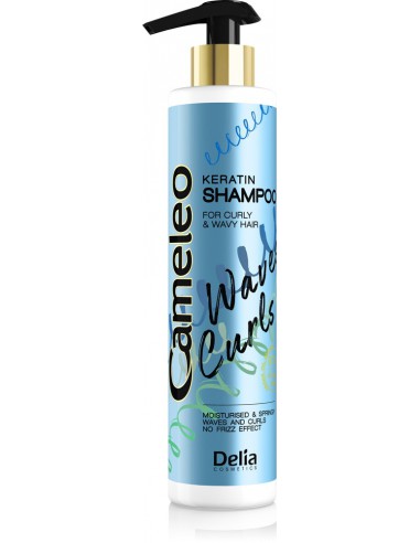 delia cameleo szampon keratynowy włosy kręcone