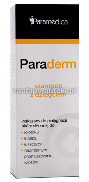 źródło www.doz.pl szampon paraderm z dziegciem