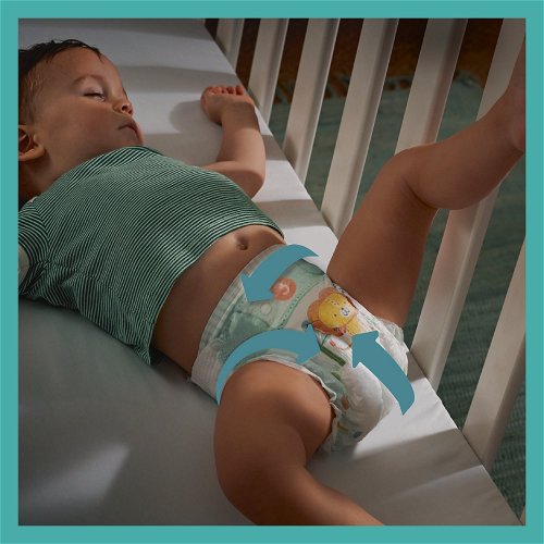 pampers active baby 4+ monthly pack