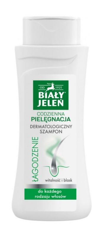 biały jeleń szampon do skóry tłustej skłonnej do alergii