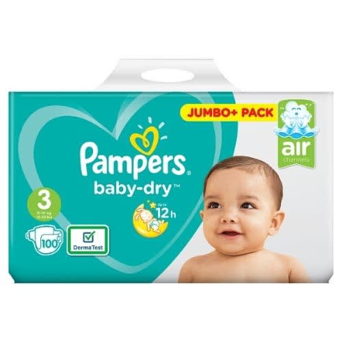 pampers 3 100