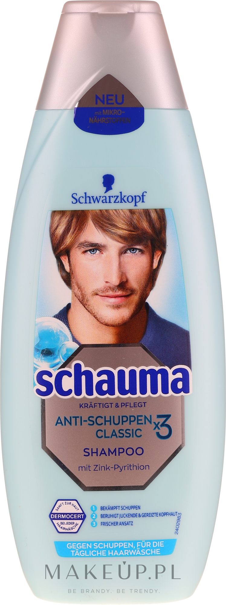 schwarzkopf szampon dla mężczyzn anti-dandruff