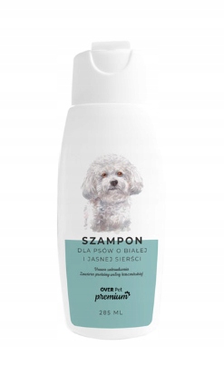 szampon dla psow o jasnej siersci