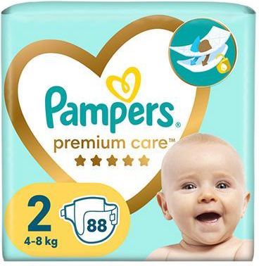 pampers premium care newborn 1 pieluszki 2-5 kg 88 sztuk