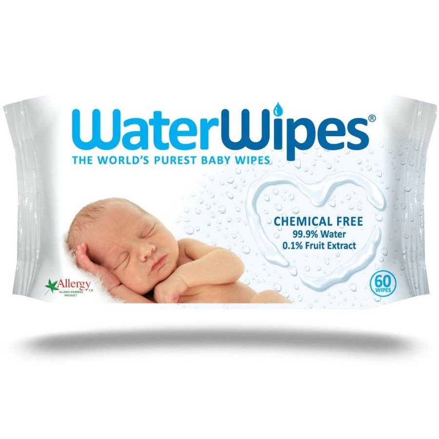 chusteczki nawilżane wodą dla niemowląt