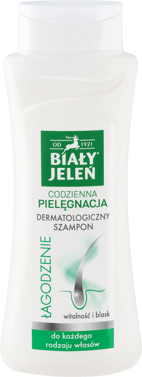biały jeleń szampon do skóry tłustej skłonnej do alergii