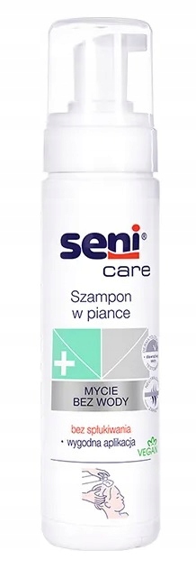 seni care szampon w piance bez spłukiwania 200 ml