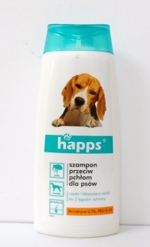 szampon przeciw pchłom dla psa